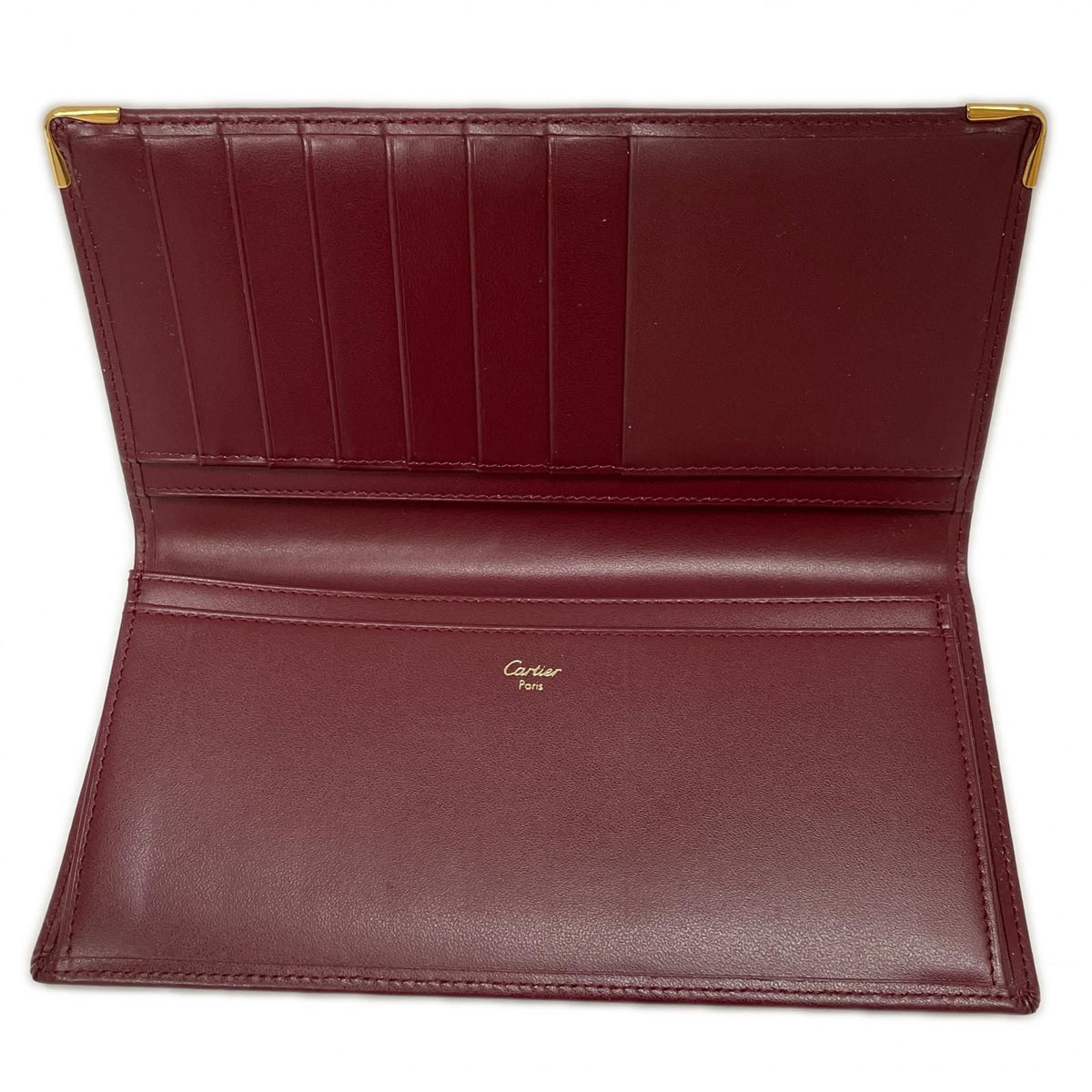 Cartier Wallet Billfold Must Bordeaux — view 4