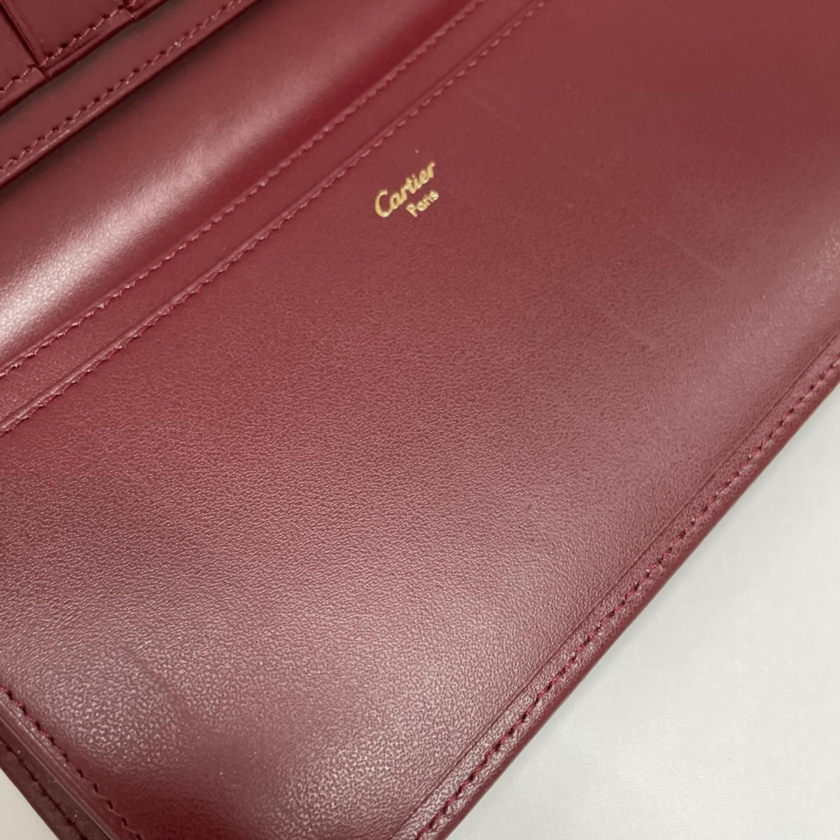 Cartier Wallet Billfold Must Bordeaux — view 6