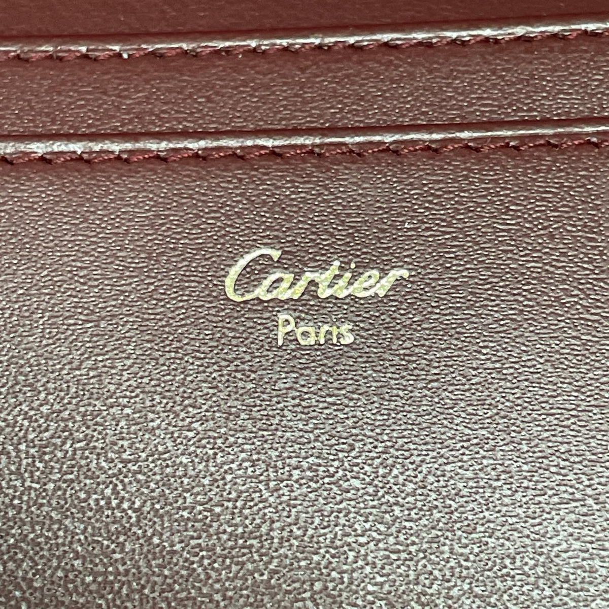 Cartier Wallet Billfold Must Bordeaux — view 5