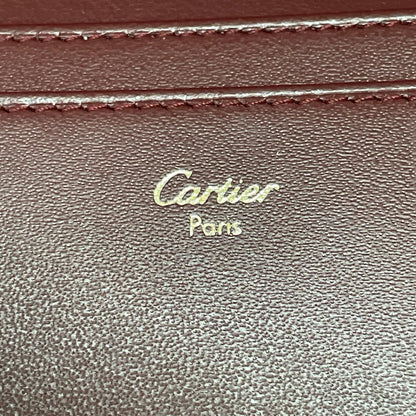 Cartier Wallet Billfold Must Bordeaux — view 5