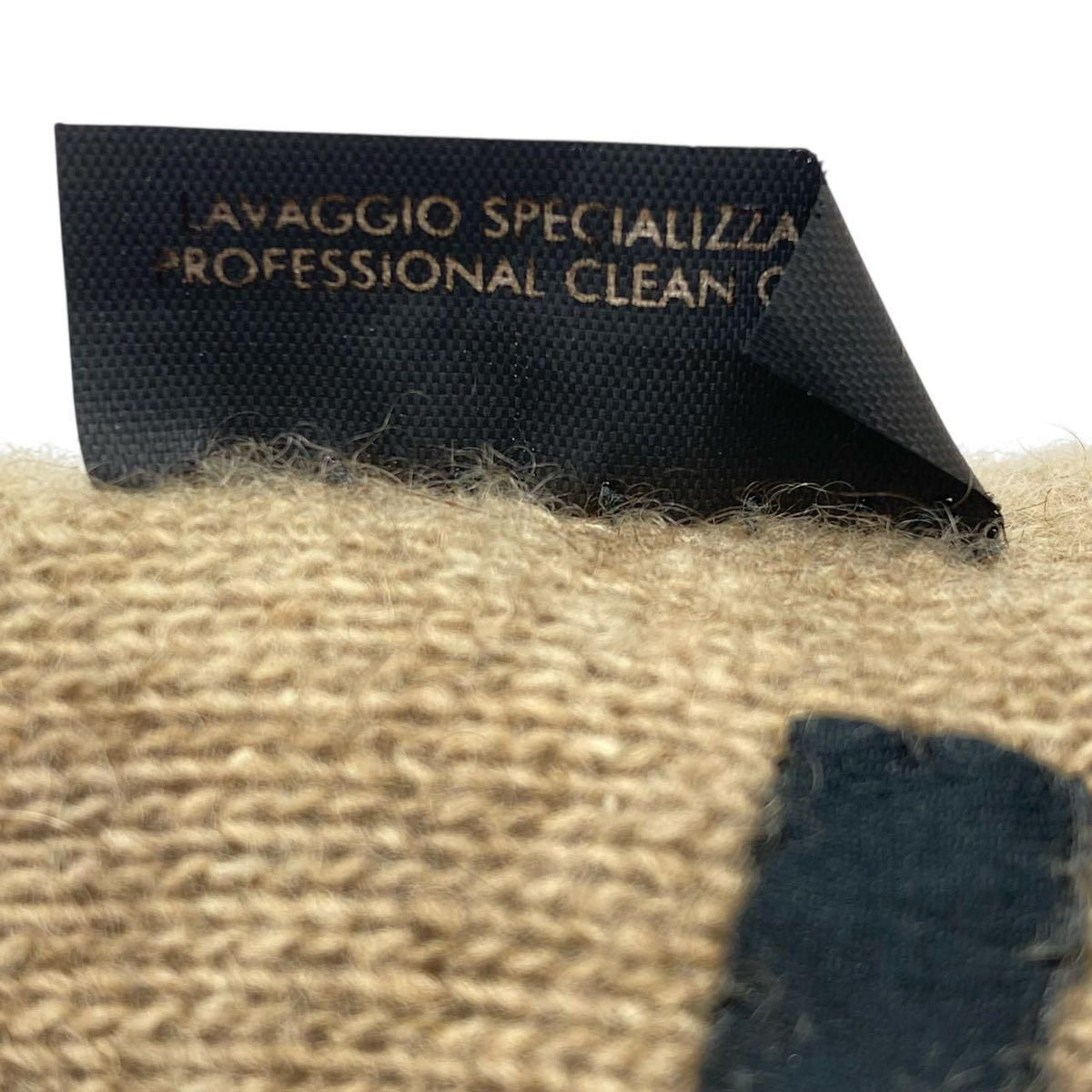 Gucci Gloves Leather Cashmere Brown — view 6