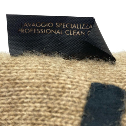 Gucci Gloves Leather Cashmere Brown — view 6