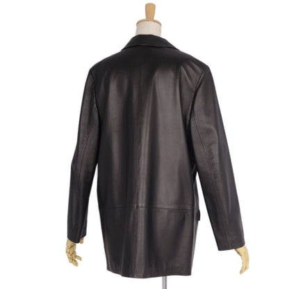 Loewe Jacket Te la de Leather Lambskin — view 6