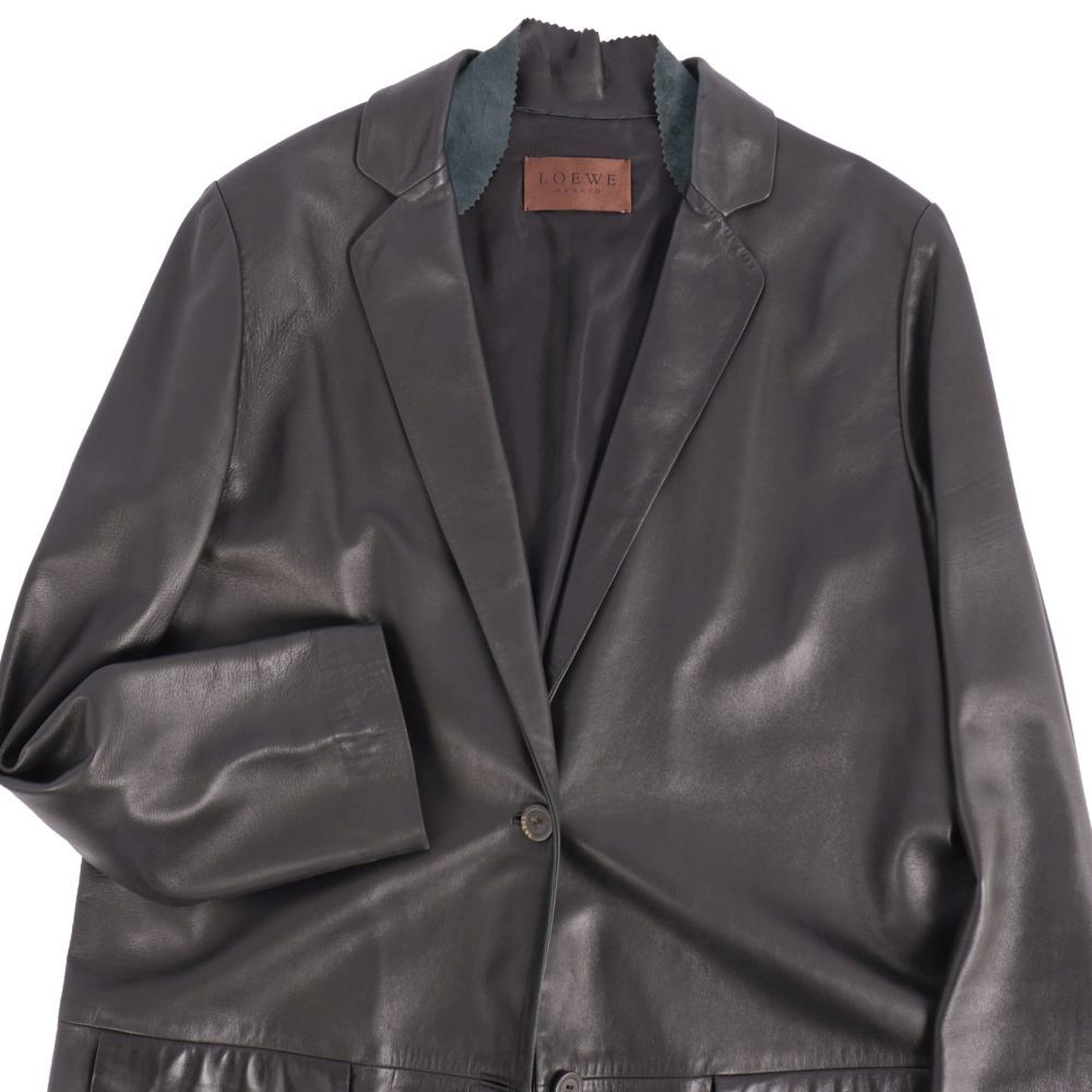 Loewe Jacket Te la de Leather Lambskin — view 2