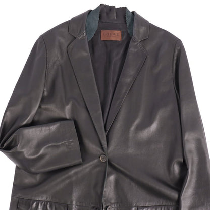 Loewe Jacket Te la de Leather Lambskin — view 2