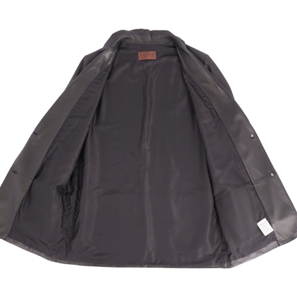 Loewe Jacket Te la de Leather Lambskin — view 7