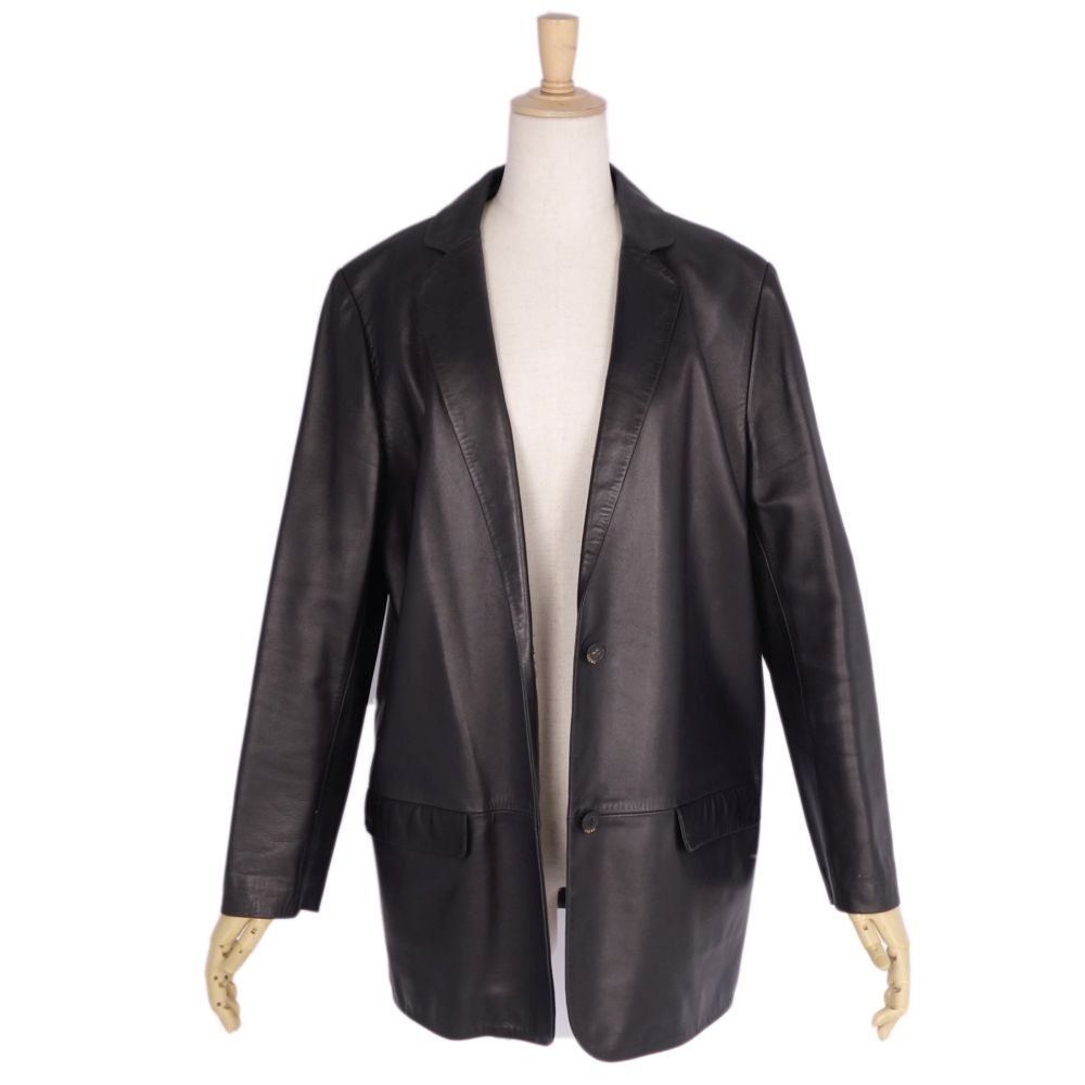 Loewe Jacket Te la de Leather Lambskin — view 4