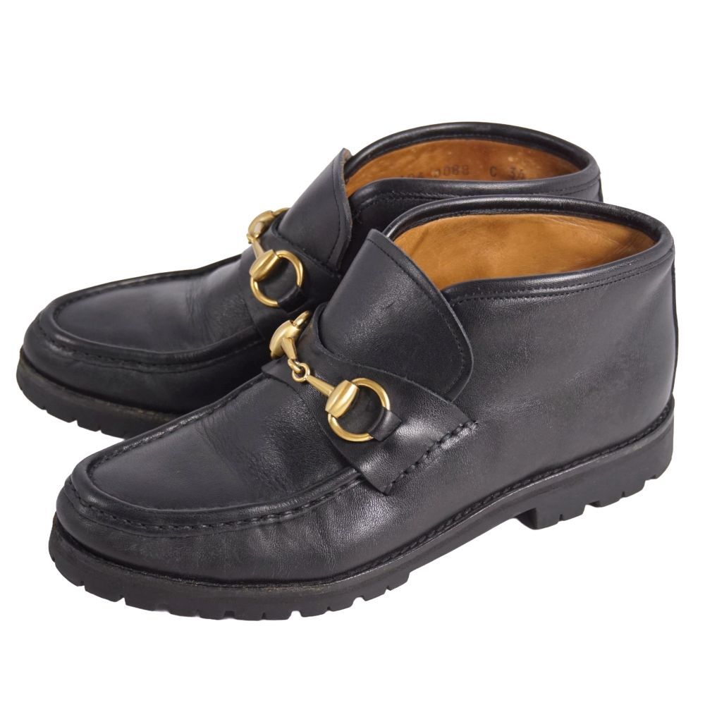Gucci Vintage Boots Chukka Horsebit Leather — view 2