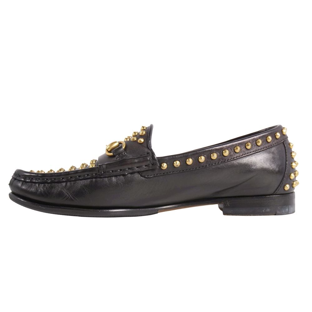 Gucci Loafers Moccasins Horsebit Studs Leather — view 7