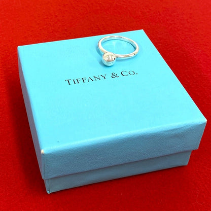 Tiffany & Co HardWear Ball Ring 925 Sterling Silver