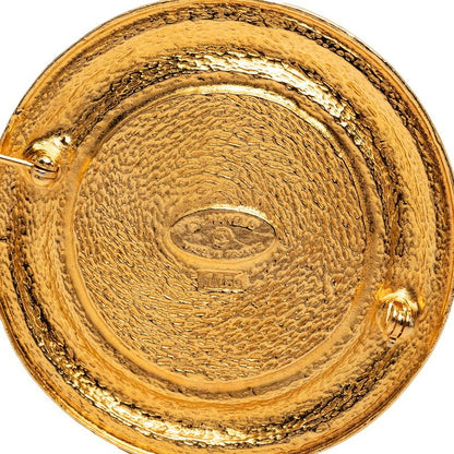 Chanel 31 Rue Cambon Vintage Brooch Gold Plated — view 3