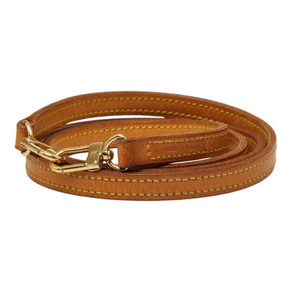 Louis Vuitton Shoulder Strap Brown Leather — view 2