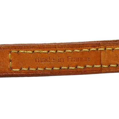 Louis Vuitton Shoulder Strap Brown Leather — view 6