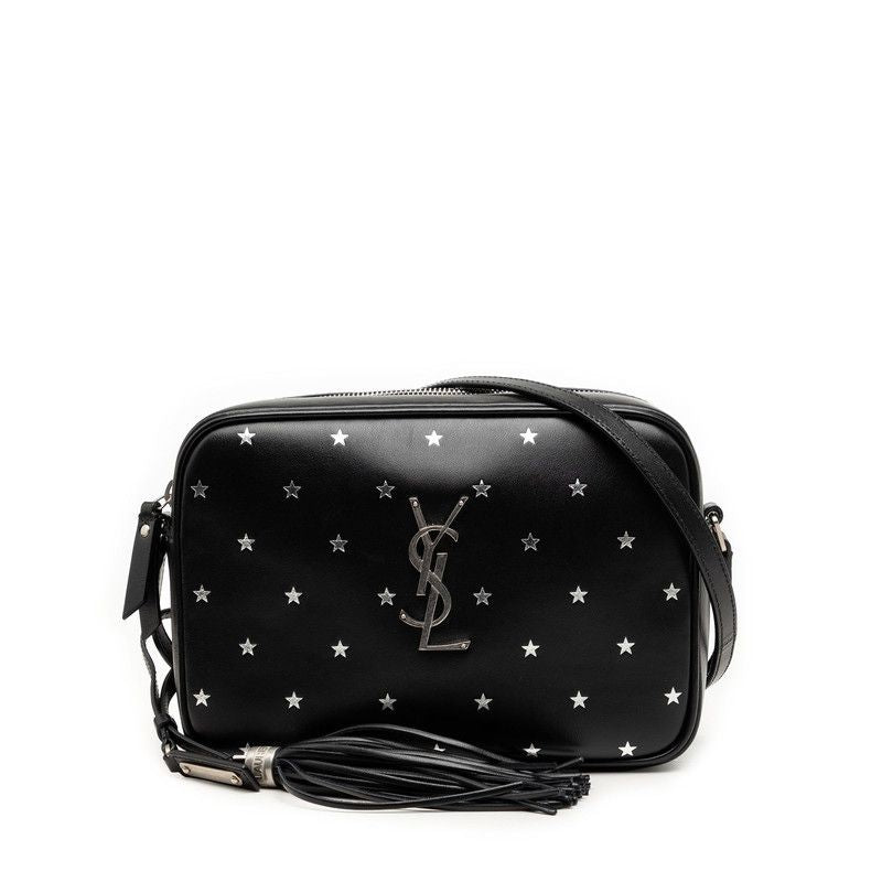 Saint Laurent le Camera Bag Star Crossbody Black Leather