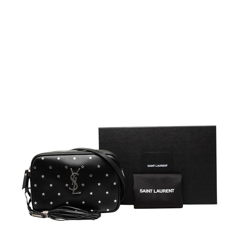 Saint Laurent le Camera Bag Star Crossbody Black Leather — view 7