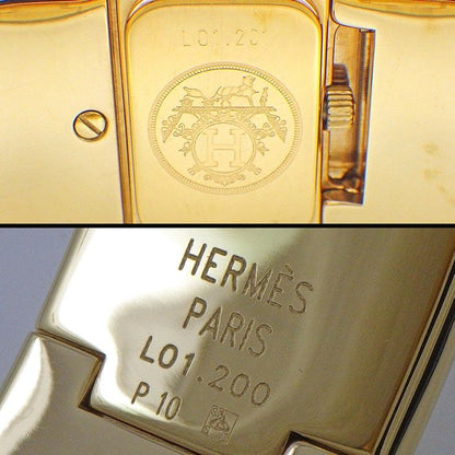 Hermes Watch Bangle Location 01.201.470 Gold Dial Quartz Analog — view 5