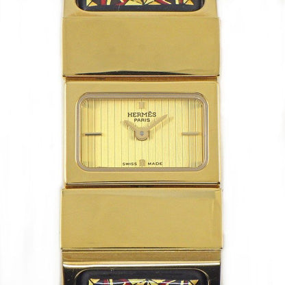 Hermes Watch Bangle Location 01.201.470 Gold Dial Quartz Analog — view 2