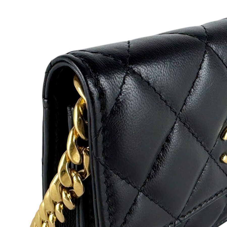 Chanel Shoulder Bag Wallet Pochette Cross — view 7