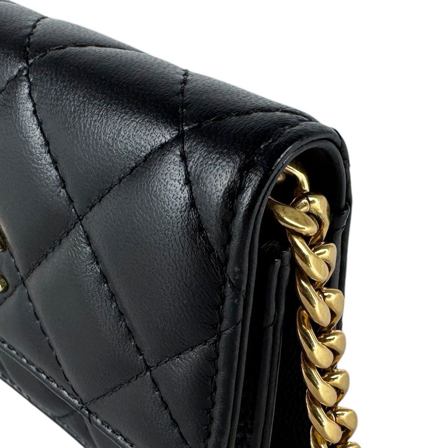 Chanel Shoulder Bag Wallet Pochette Cross — view 6