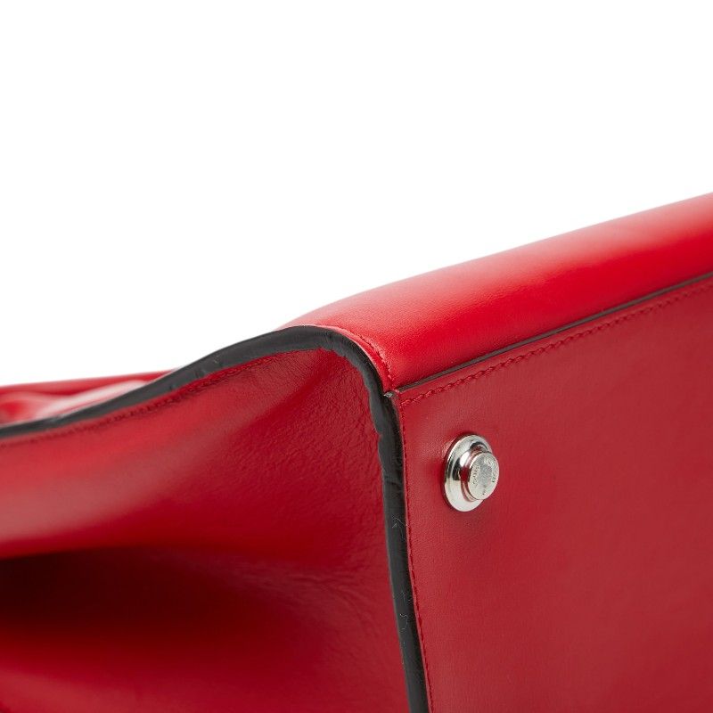Louis Vuitton City Steamer MM Handbag Red Leather — view 7