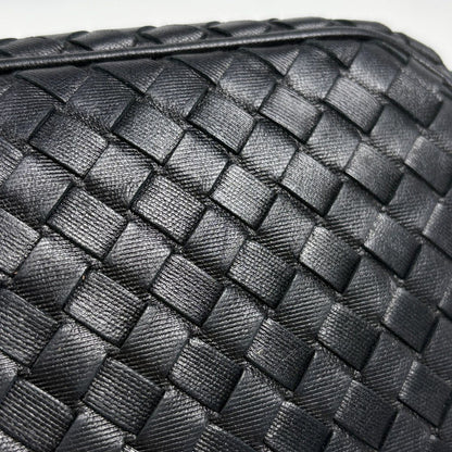 Bottega Veneta Intrecciato Handbag Leather Black — view 3