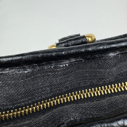 Louis Vuitton Neocavi GM 2-Way Handbag Monogram Denim Noir — view 7