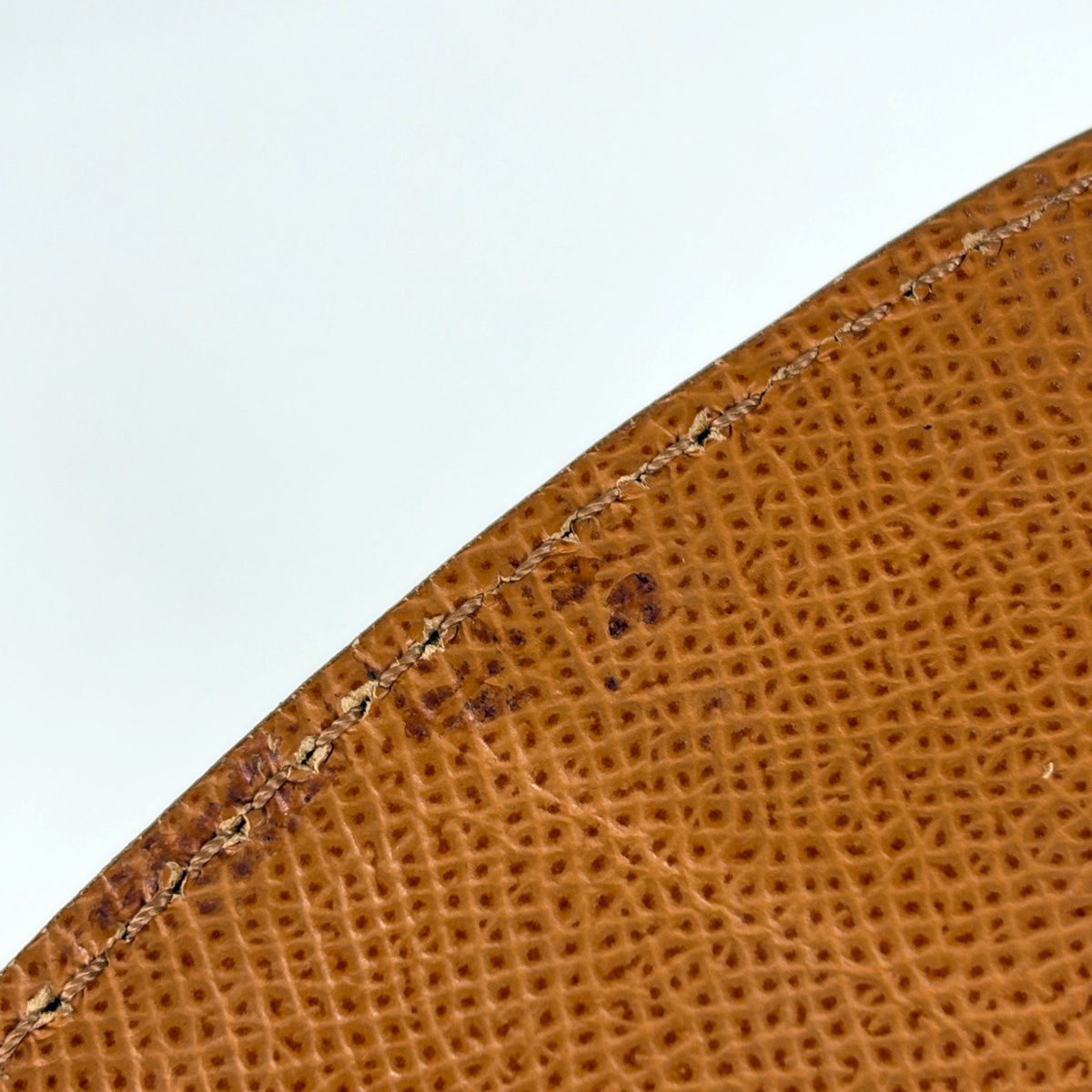 Chanel CC Logo Backpack Leather Brown — view 8
