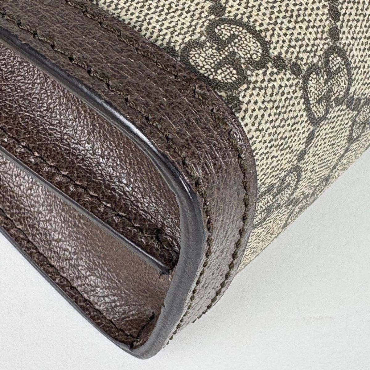 Gucci Ophidia Shoulder Bag GG Supreme Beige Brown — view 3