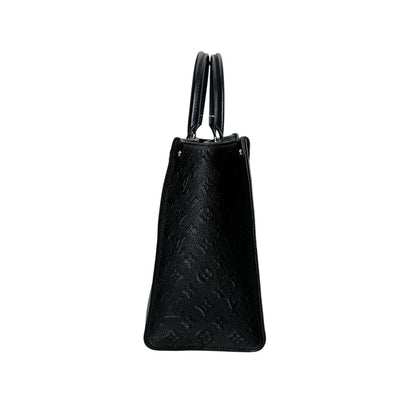 Louis Vuitton Empreinte Handbag On The Go MM Tote Noir — view 4