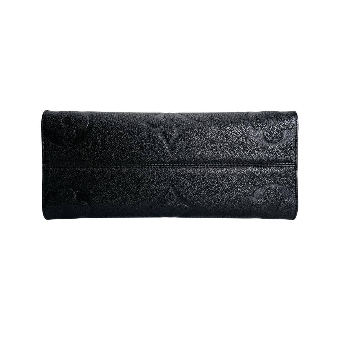 Louis Vuitton Empreinte Handbag On The Go MM Tote Noir — view 6