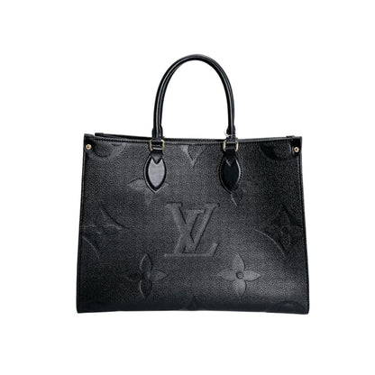 Louis Vuitton Empreinte Handbag On The Go MM Tote Noir — view 3