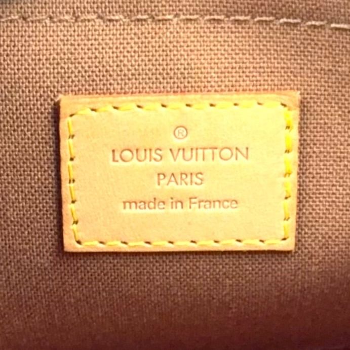 Louis Vuitton Popincourt Monogram Leather Brown Light Handbag Gold — view 4