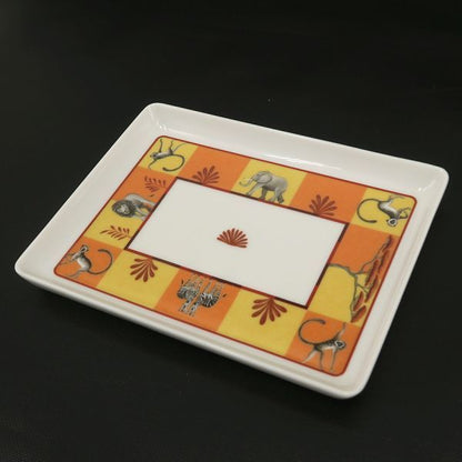 Hermes Africa Mini Square Plate