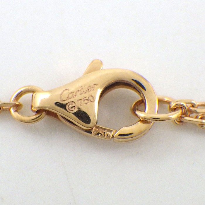 Cartier Necklace d'Amour Heart Diamants Legers de 1 Point Diamond 18K Pink Gold — view 5