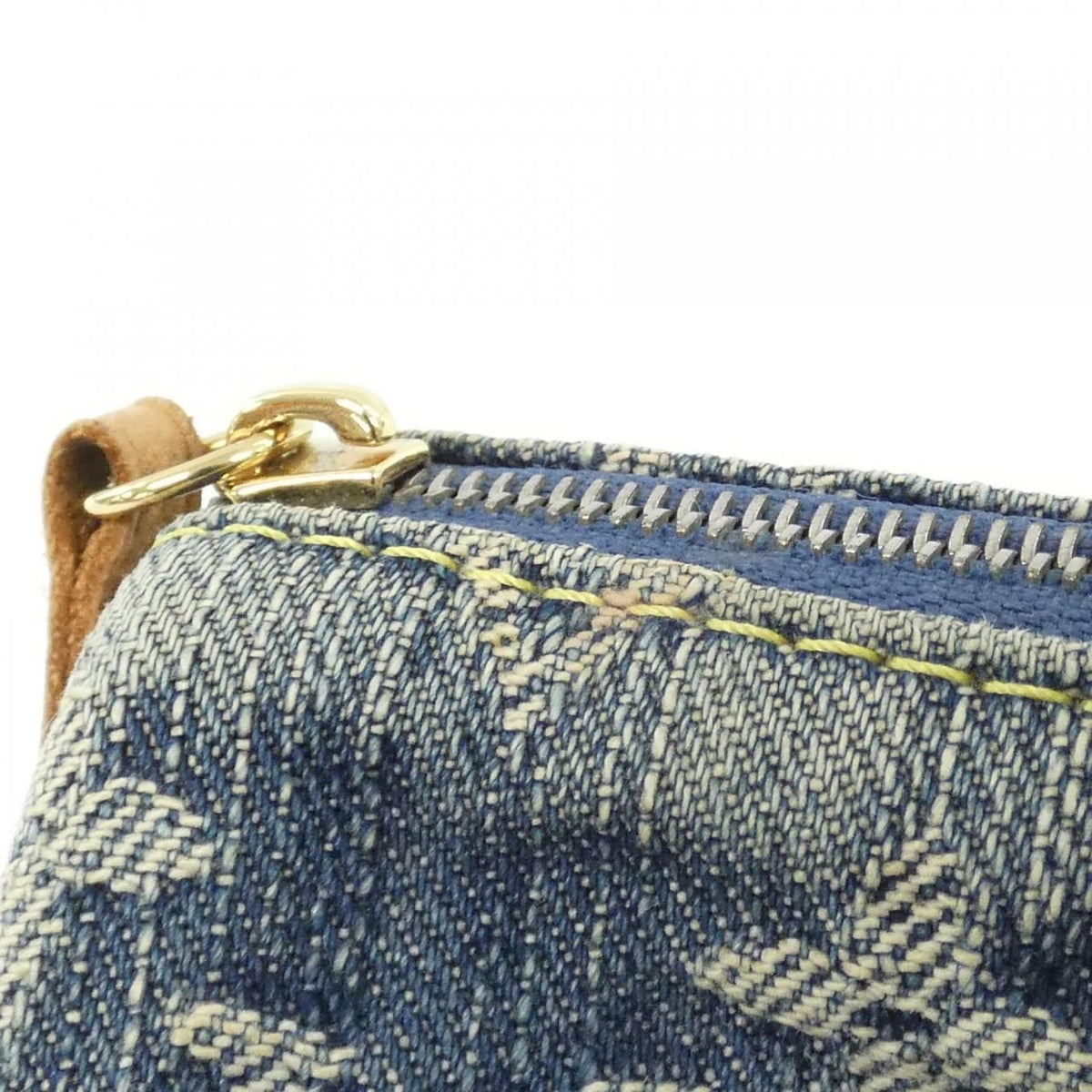 Louis Vuitton Monogram Denim Pochette Trousse Speedy PM Pouch — view 5