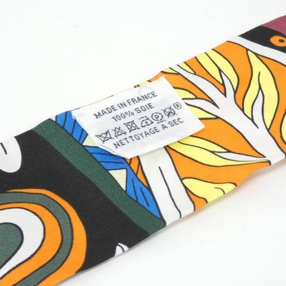 Hermes Twilly Scarf Black — view 3