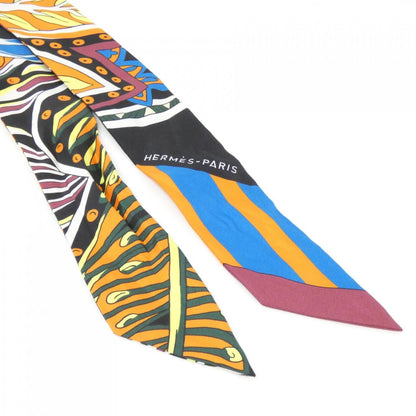 Hermes Twilly Scarf Black — view 2