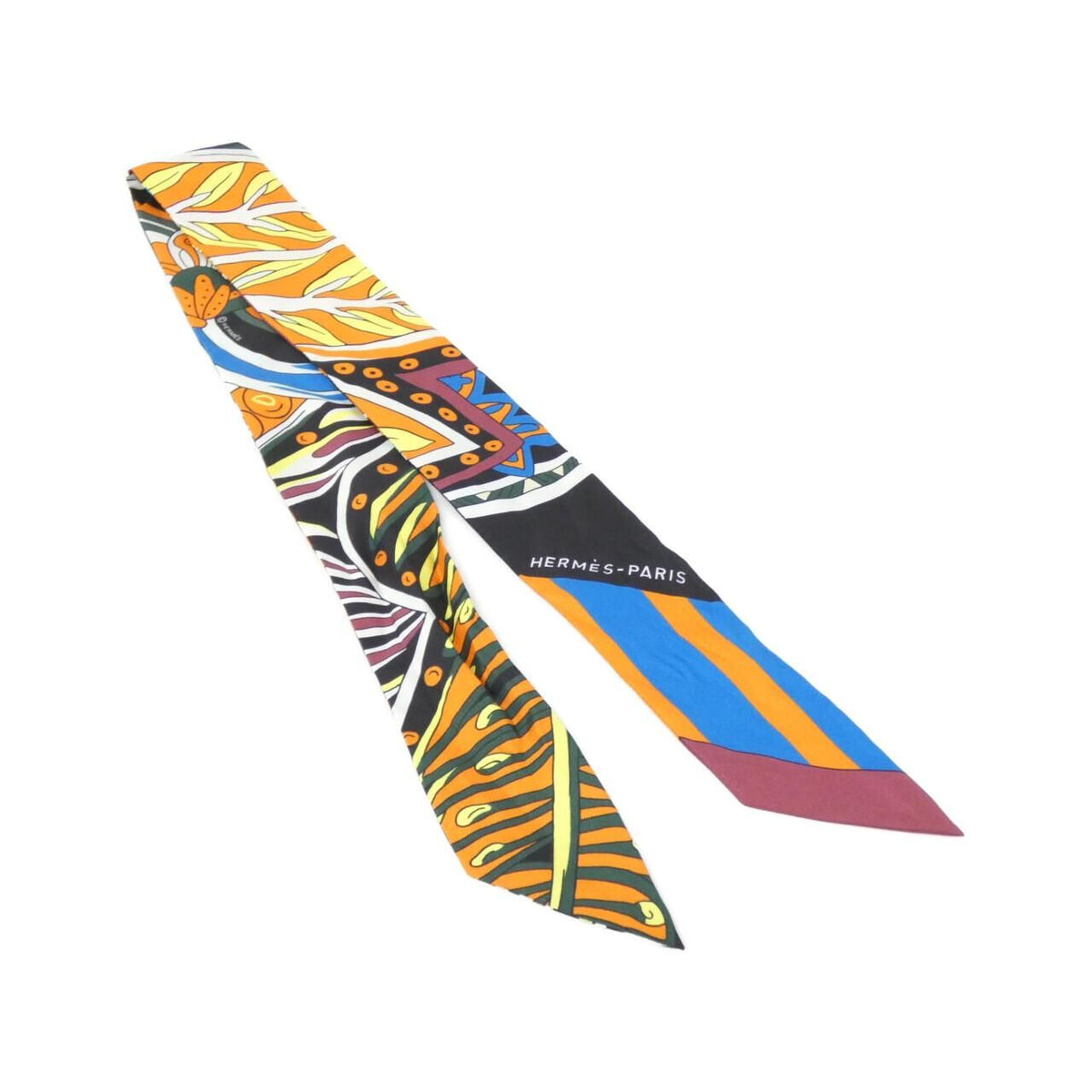 Hermes Twilly Scarf Black