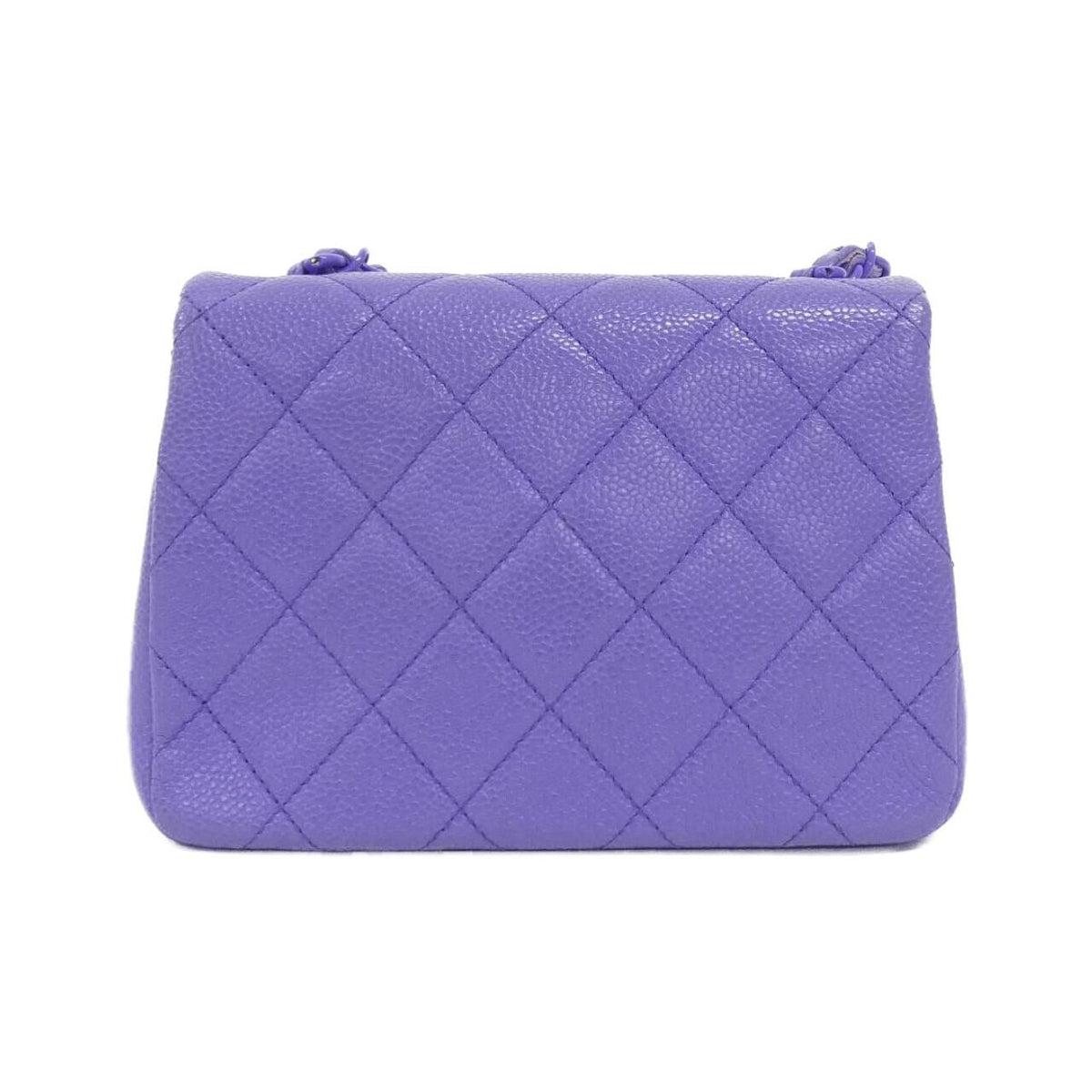 Chanel Shoulder Bag Purple — view 2