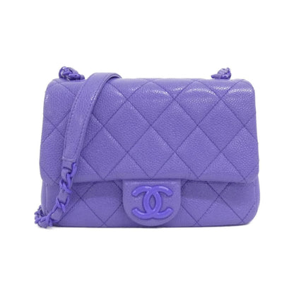 Chanel Shoulder Bag Purple