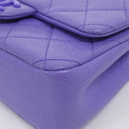 Chanel Shoulder Bag Purple — view 3