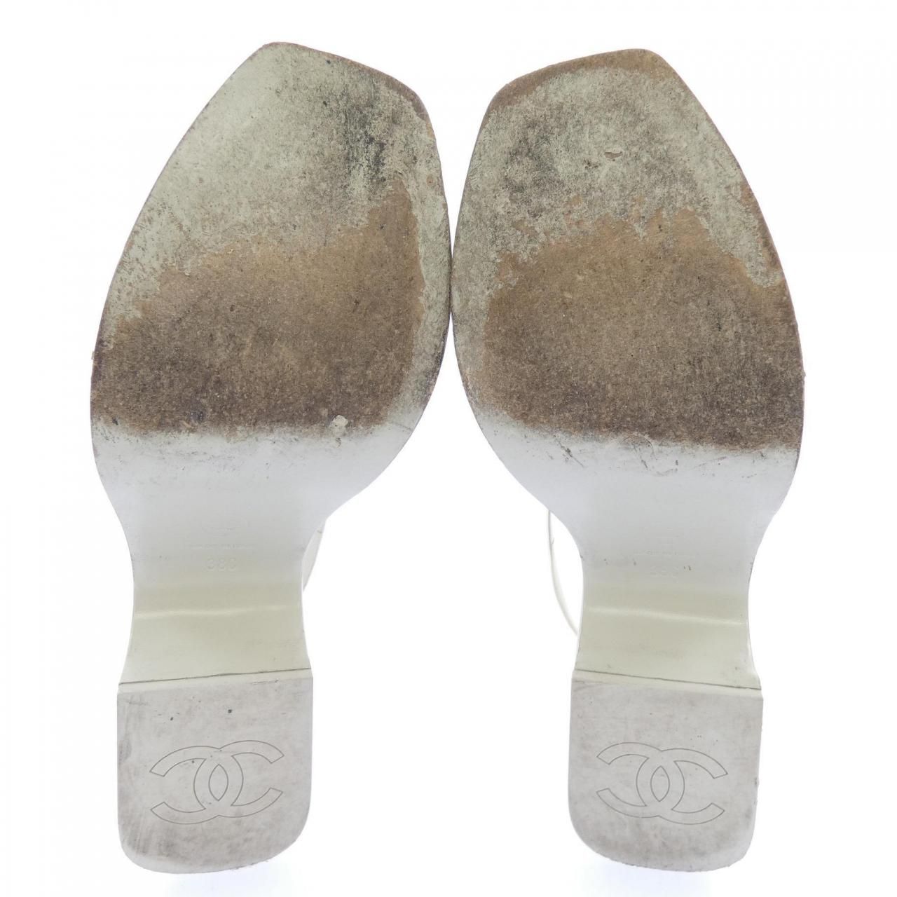Chanel Sandals White — view 4