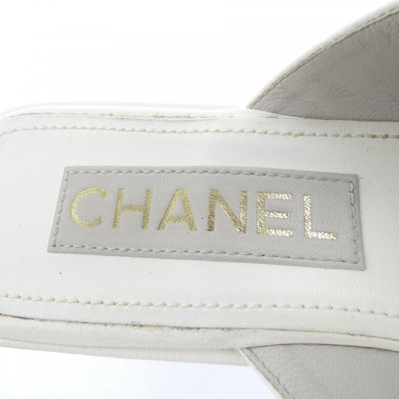 Chanel Sandals White — view 6