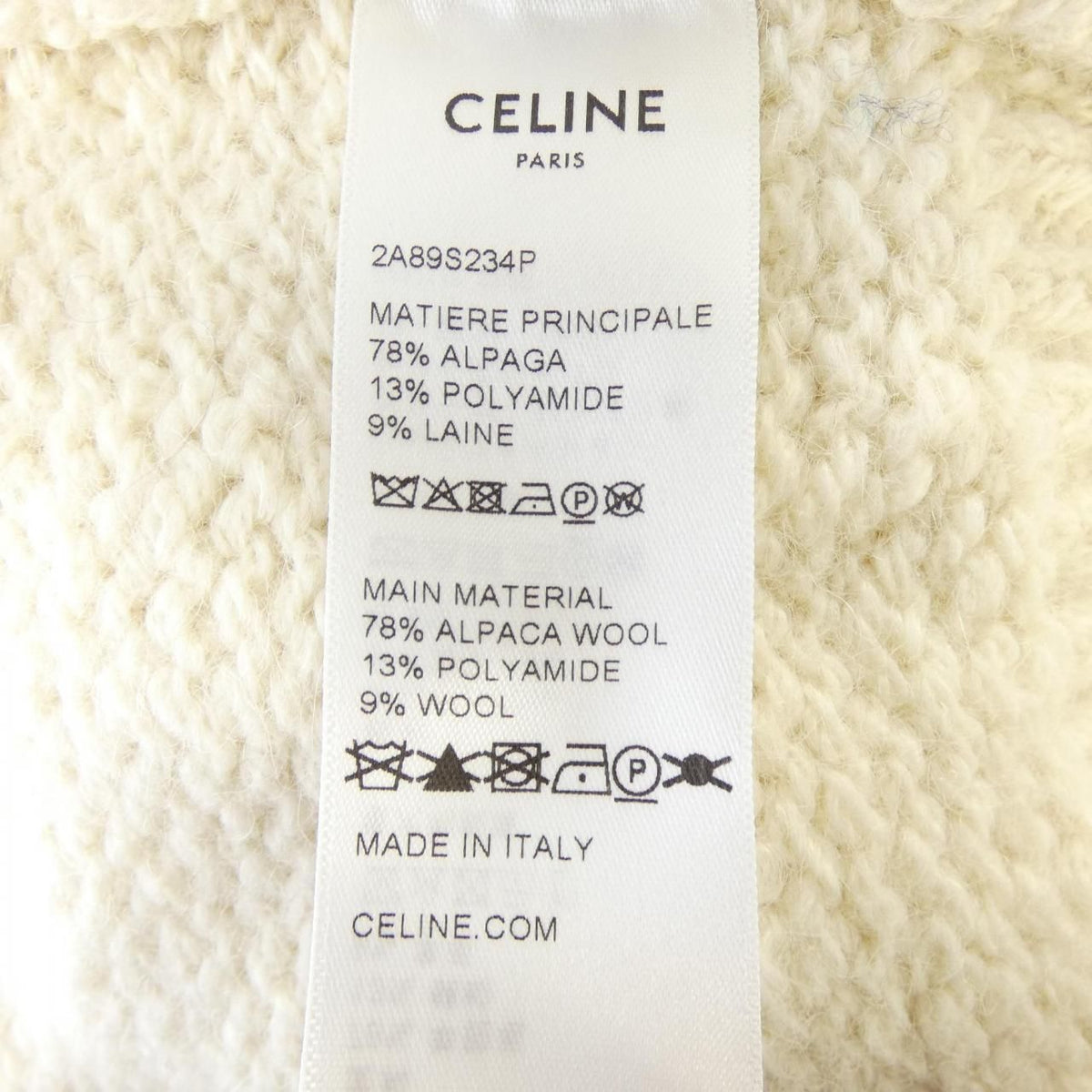 Celine Triomphe Knit Sweater — view 3