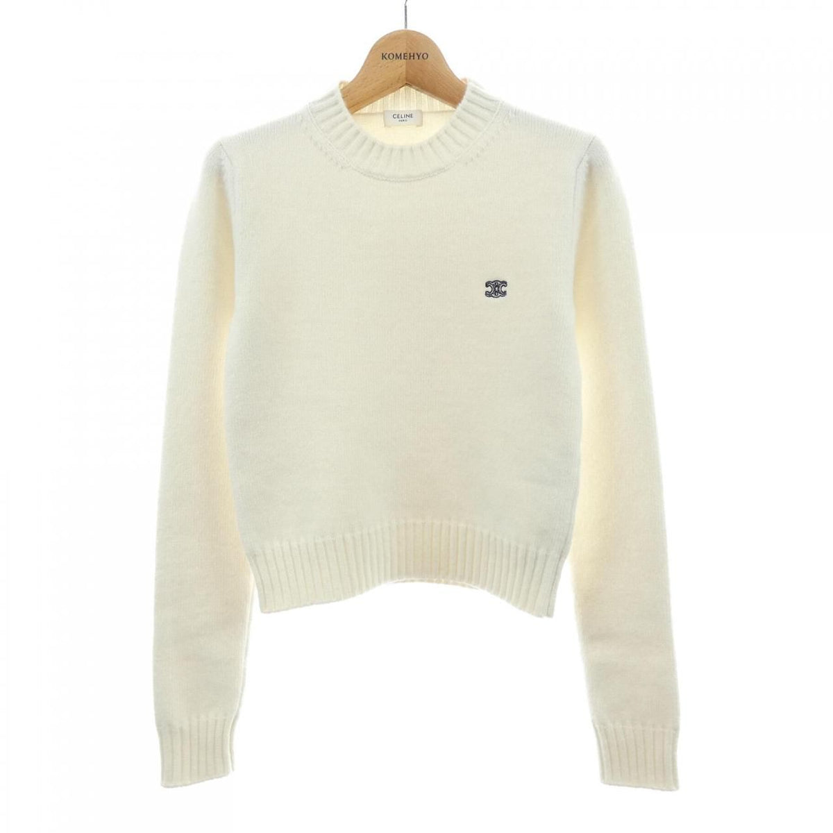 Celine Knit Sweater Beige