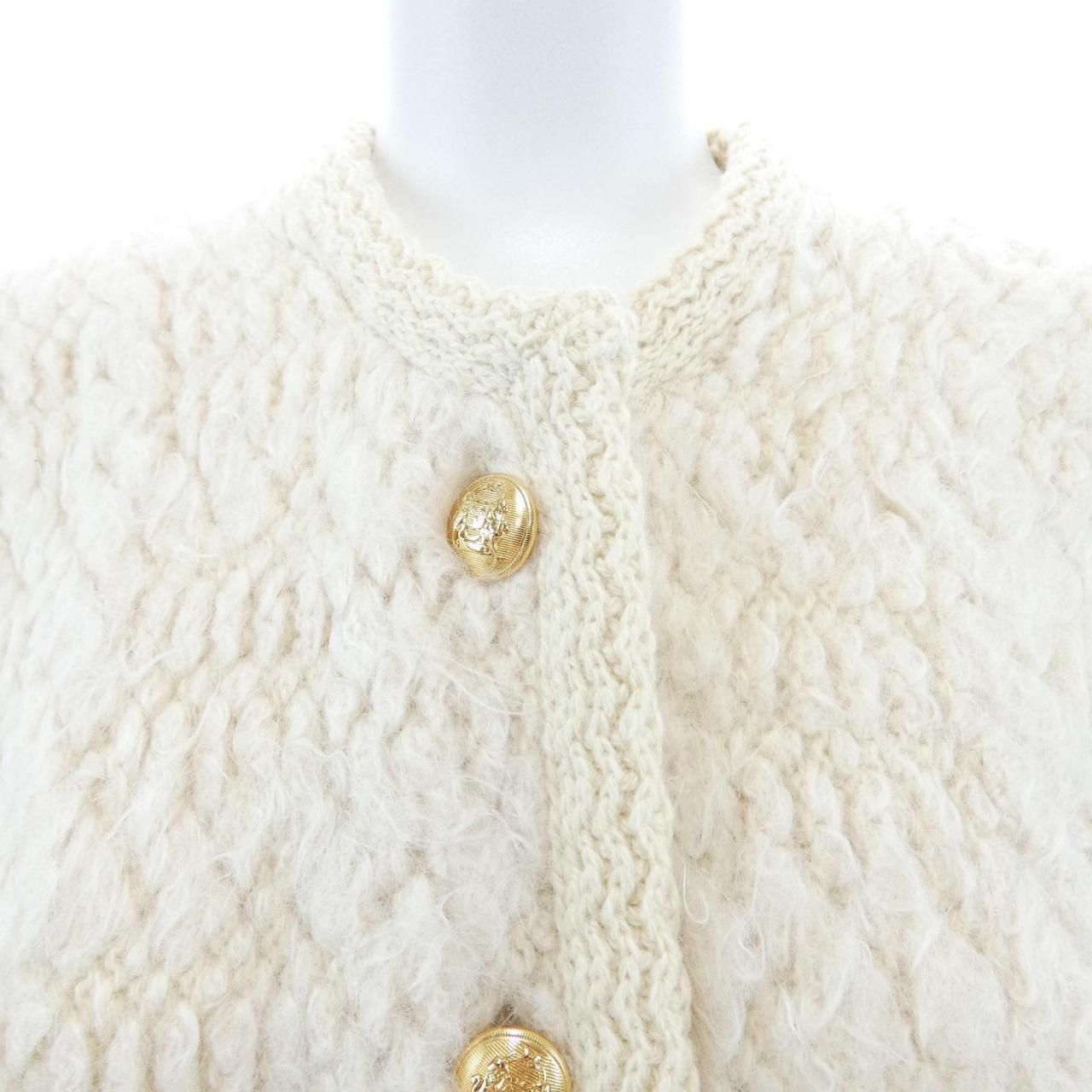 Celine Collarless Jacket Beige — view 5