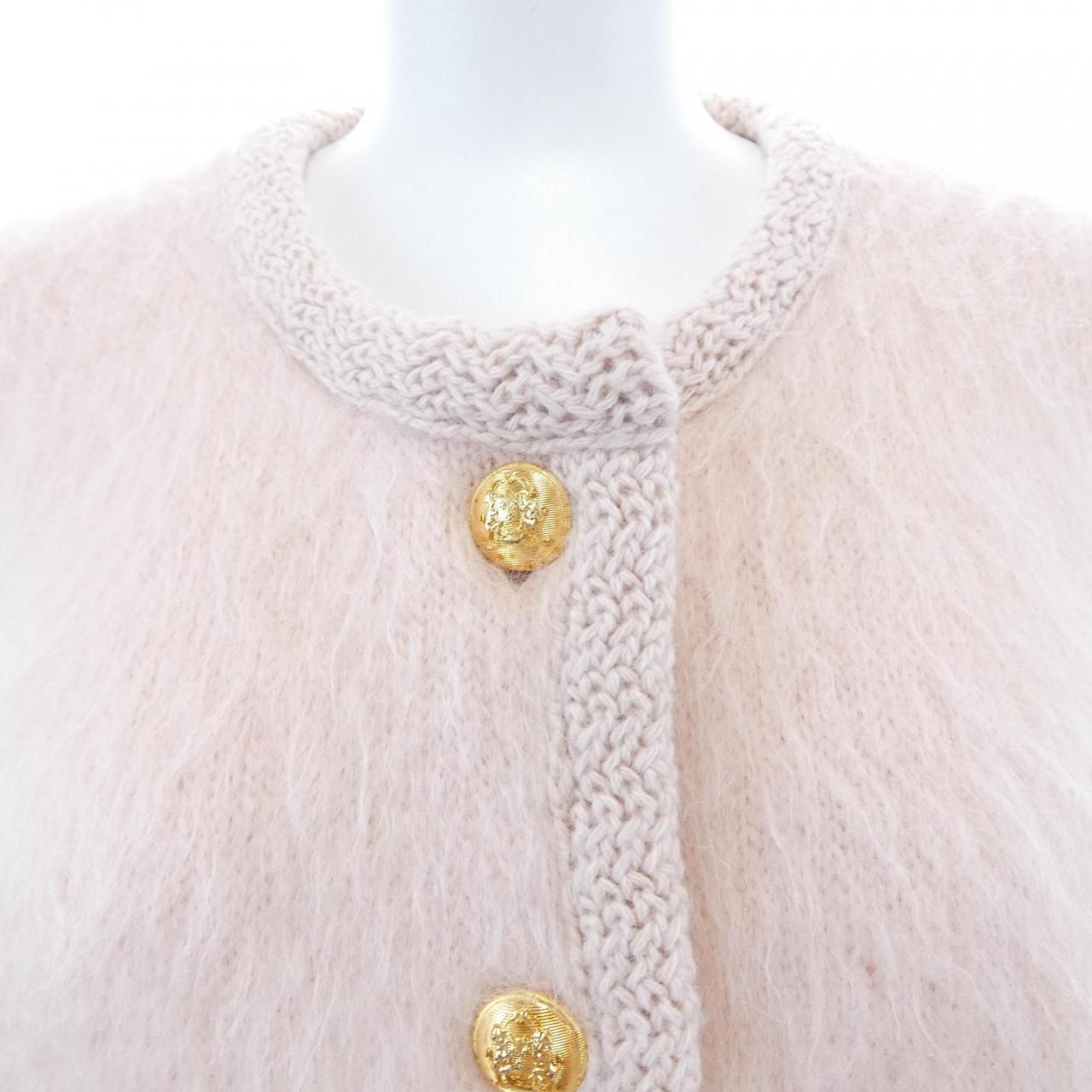 Celine Collarless Jacket Pink — view 5