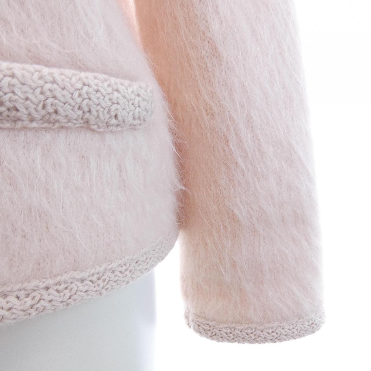 Celine Collarless Jacket Pink — view 6