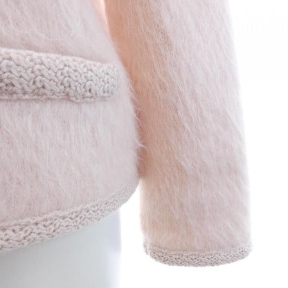 Celine Collarless Jacket Pink — view 6