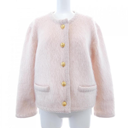 Celine Collarless Jacket Pink